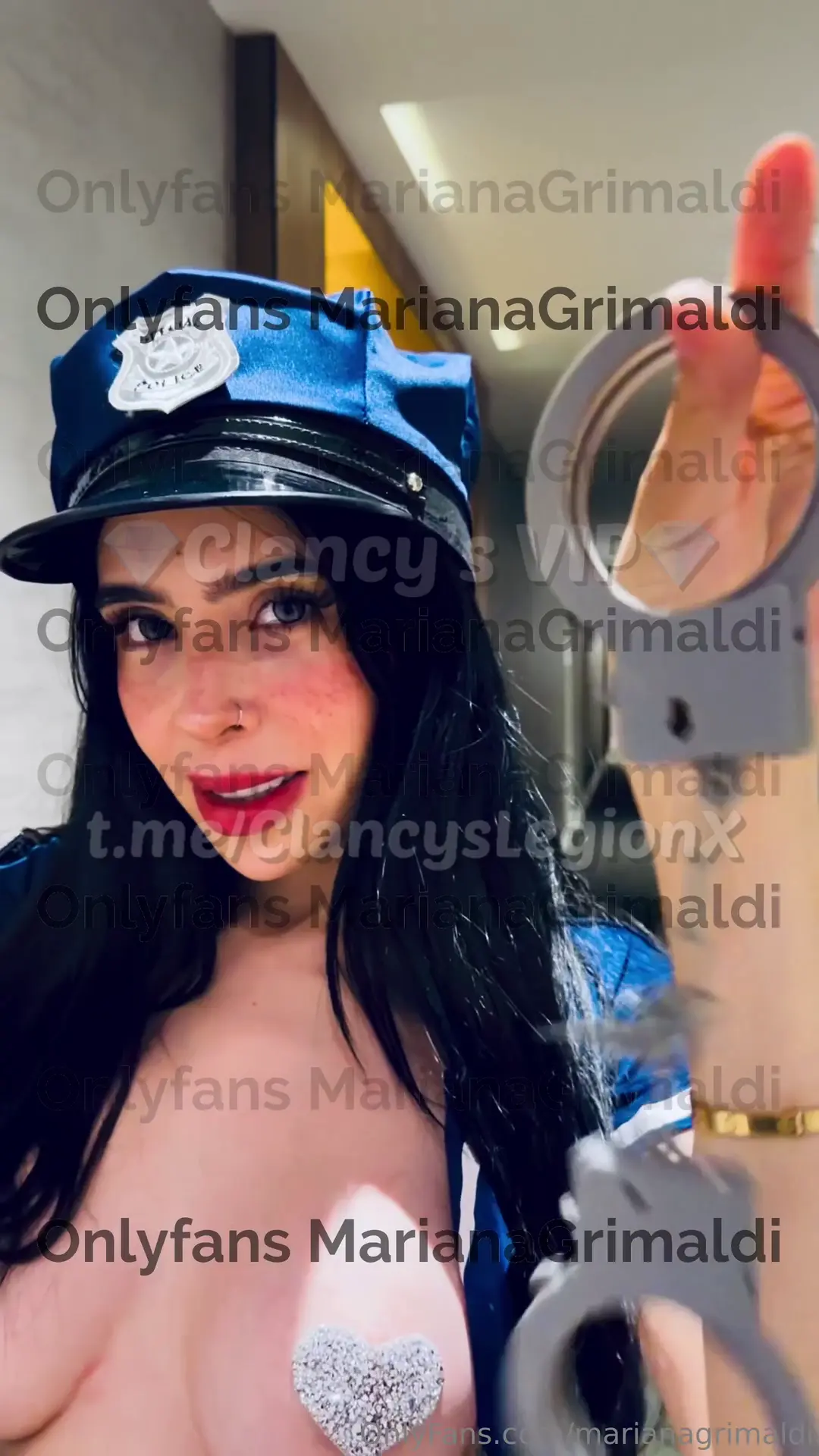 Mariana Grimaldi Disfraz / Cosplay de Policia